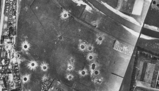 Luftbild Bombardement